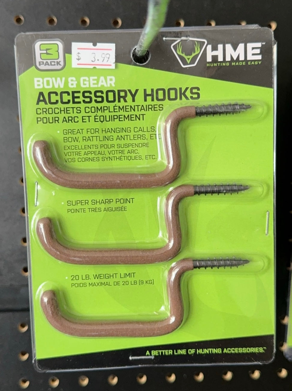 HME Accessory Hooks